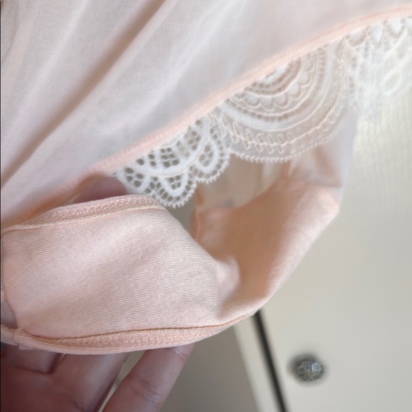 Auden Peach Chemise with Flowy Silhouette - Picture 6 of 7